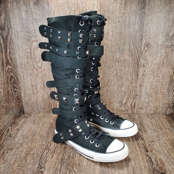chuck taylor knee high tops